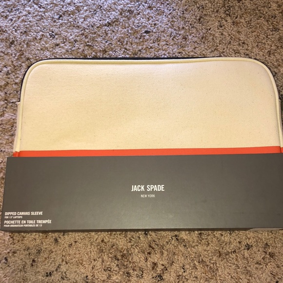 Jack Spade Bags Jack Spade Laptop Dipped Canvas Sleeve Case 3in